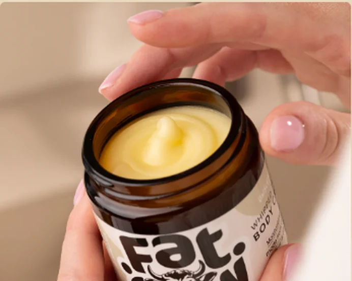Whipped tallow body cream